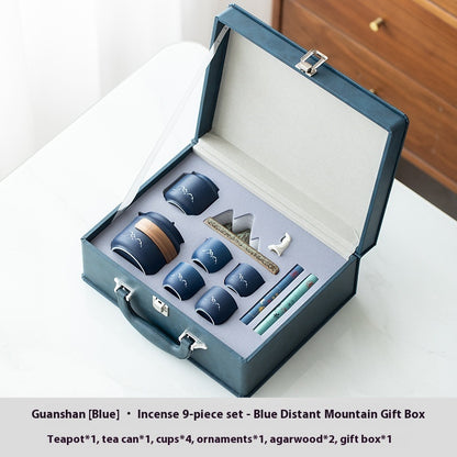 Tea Set Yuanshan Xiangdao - A Pot Of Four Cups Home Gift Box