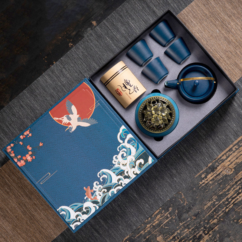 Ceramic Tea Set Gift Box