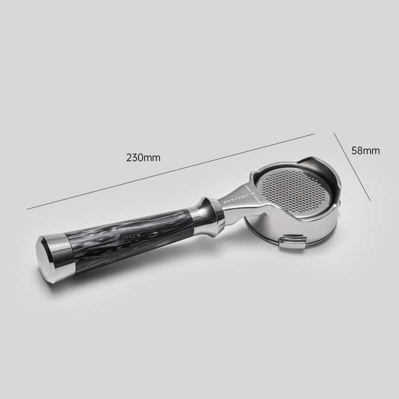 Italian Coffee Bottomless Handle for Barista-Quality Espresso