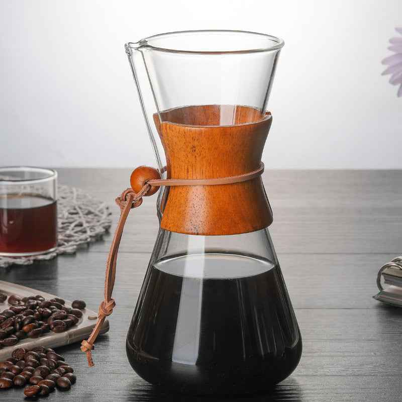Convenient hand flush pot with filter CHEMEX
