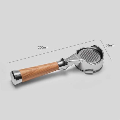 Italian Coffee Bottomless Handle for Barista-Quality Espresso