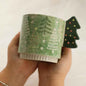 Cinnamon-flavored Christmas Hand-painted Gingerbread Man Ceramic Mug