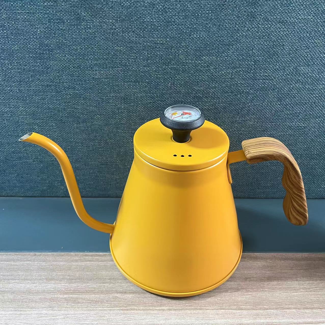 Pour over Gooseneck Kettle 304 Stainless Steel with Thermometer