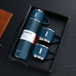Travel Coffee Insulated Thermos with Cup - Hot & Cold Beverage Companion