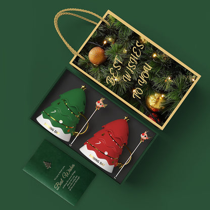 Cute And Creative Girl Christmas Tree Cup