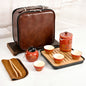 Ceramic Portable Travel Tea Set Gift Box