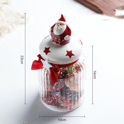 Coffee Bean Net Celebrity Storage Glass Grain Cans