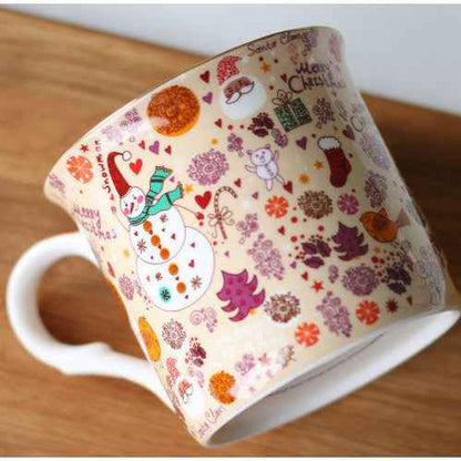 Scandinavian Illustrated Christmas Mug