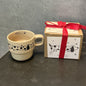 Coffee Cup Gift Box Featuring Adorable Dachshund Dog Design