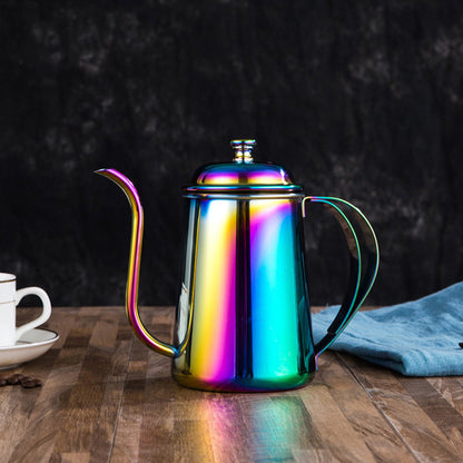 Stainless Steel Gooseneck Coffee Pot for Precision Pouring