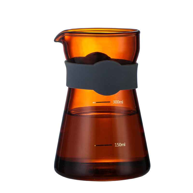 Anti-scald Drip Filter Coffee Sharing Pot HANDMADE