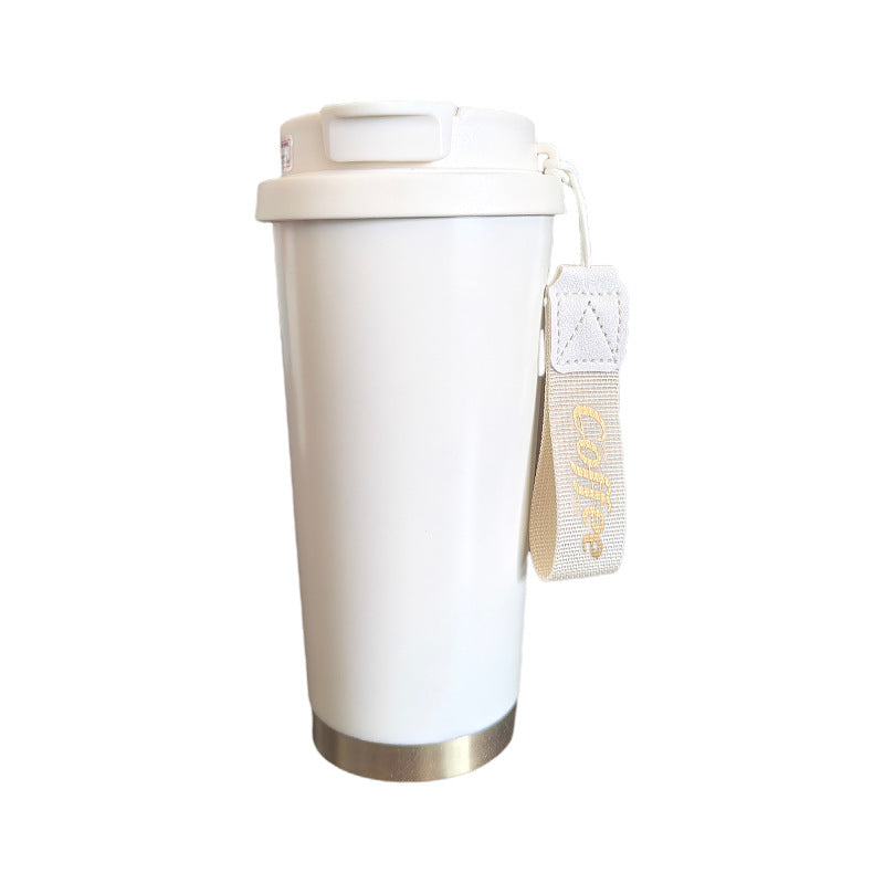 Stainless Steel Coffee Cup for Travel and Outdoor Use