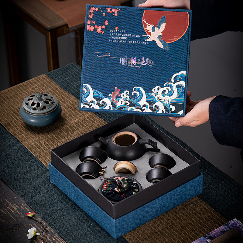 Ceramic Tea Set Gift Box