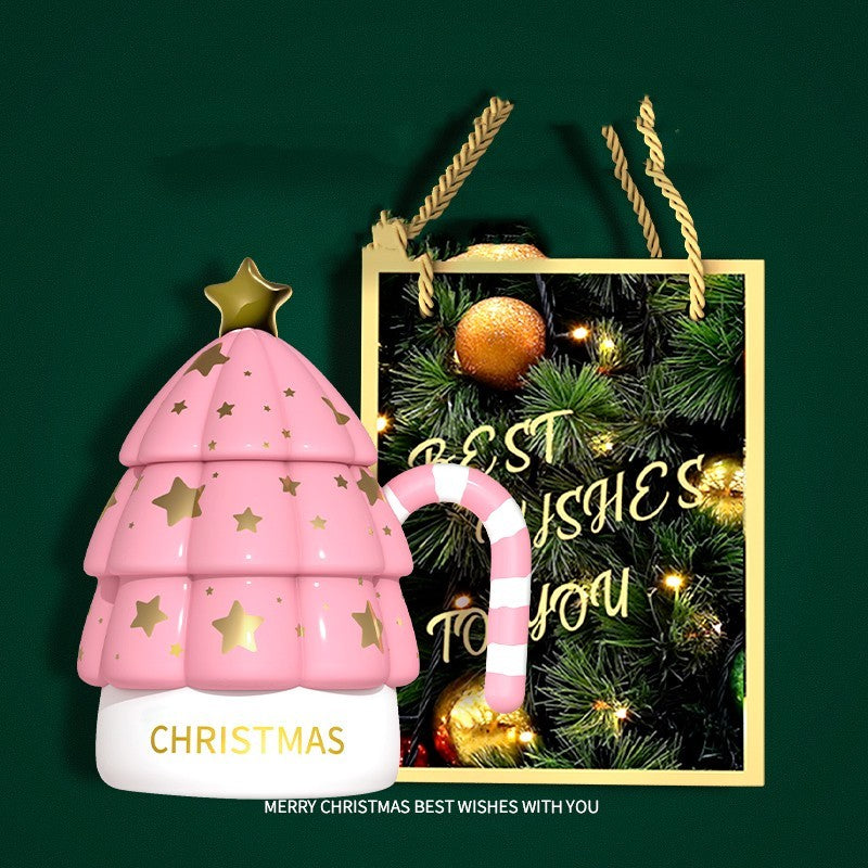 Cute And Creative Girl Christmas Tree Cup