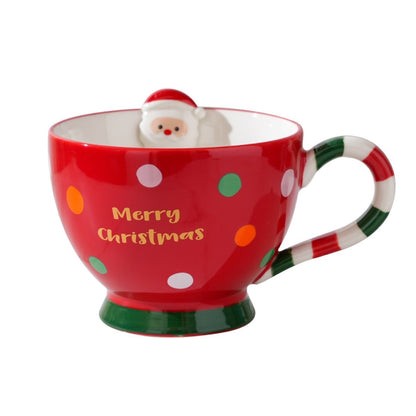 Christmas Ceramic Mug Gift Present Cup
