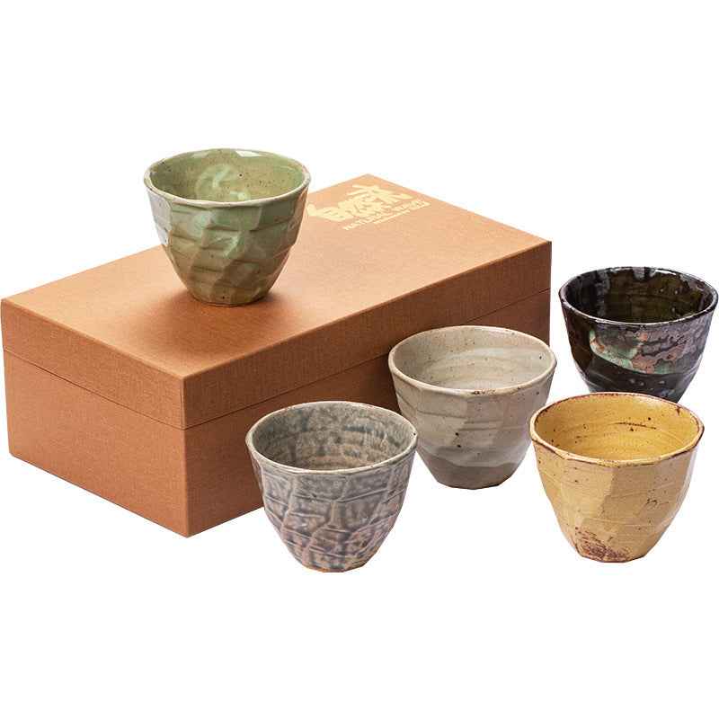 Japanese Retro Ceramic Tea Set Housewarming Gift