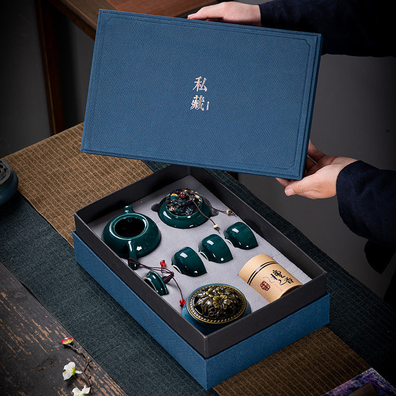 Ceramic Tea Set Gift Box