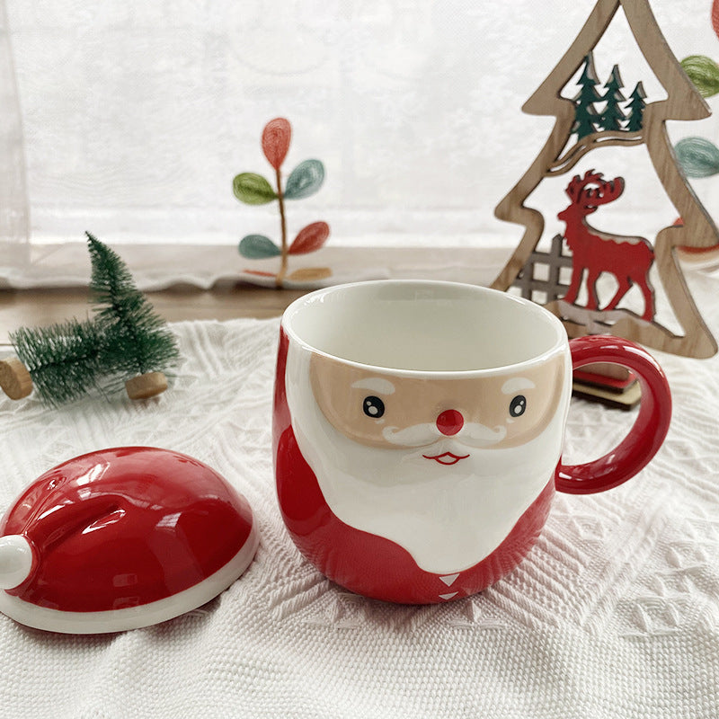 Christmas Ceramic Mug Santa