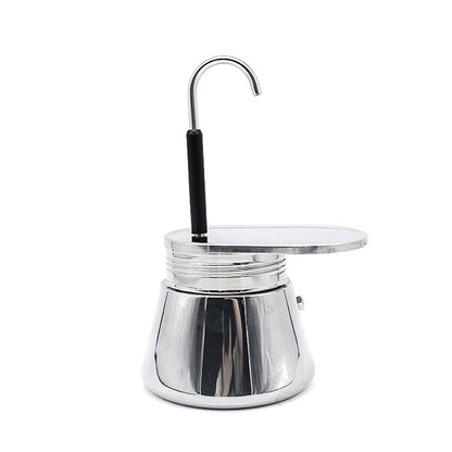 Household Stainless Steel Moka Pot for Perfect Espresso at Home