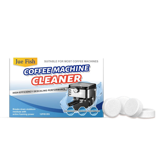 Coffee Machine Cleaning Tablets - 12-Piece Descaling & Cleaning Pack