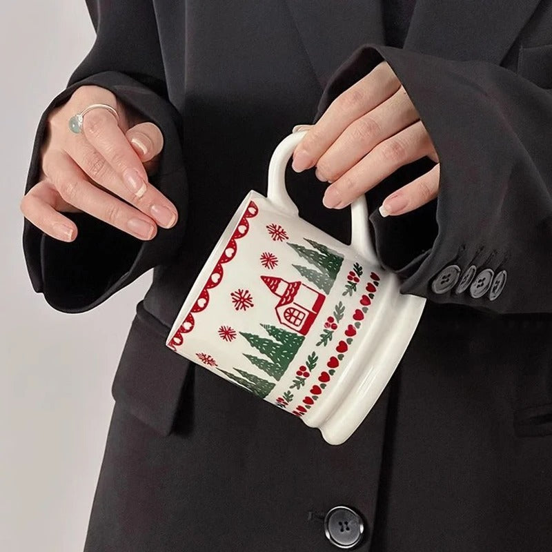 Christmas Ceramic  Coffee Mug Cup