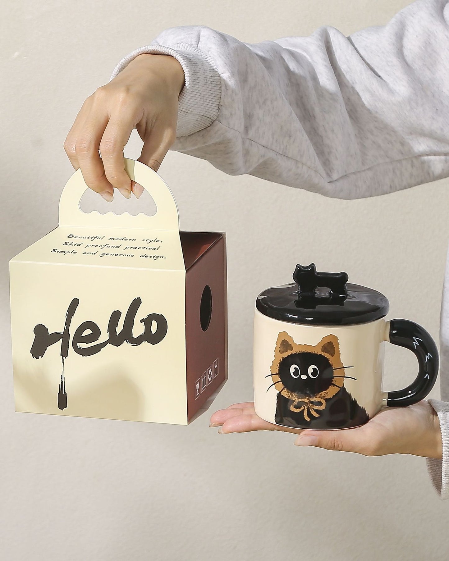Happy Birthday Mug Gift Box - Ceramic Mug Gift Set for Celebrations