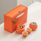 Gift Box With Hand  Ceramic Tea Set