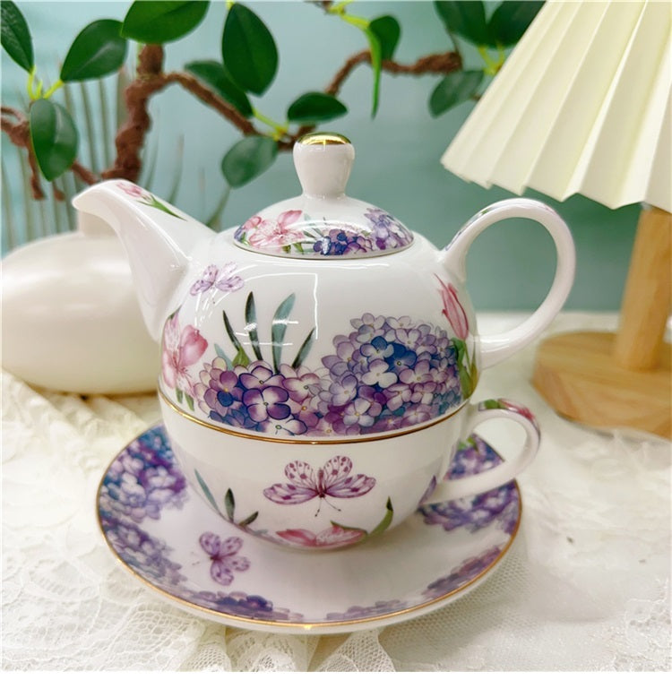 European Ceramic Tea Set and Coffee Cup Gift Box Set
