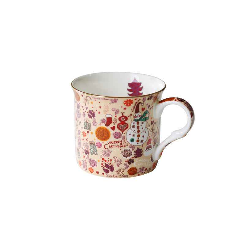 Scandinavian Illustrated Christmas Mug