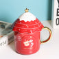 Creative Christmas Tree Mug  Large Capacity