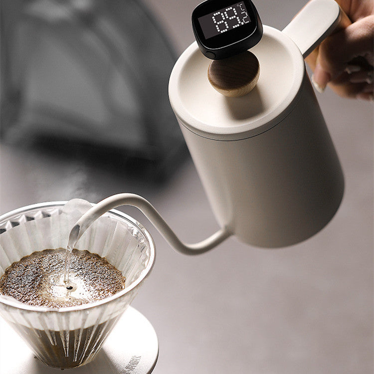 Hand Brewed Coffee Thermometer with Electronic Digital Display