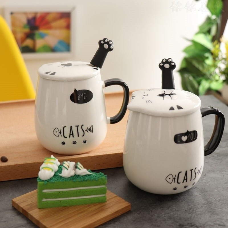 Cat Lover Gift Box Ceramic Mug - Perfect Gift for Cat Enthusiasts
