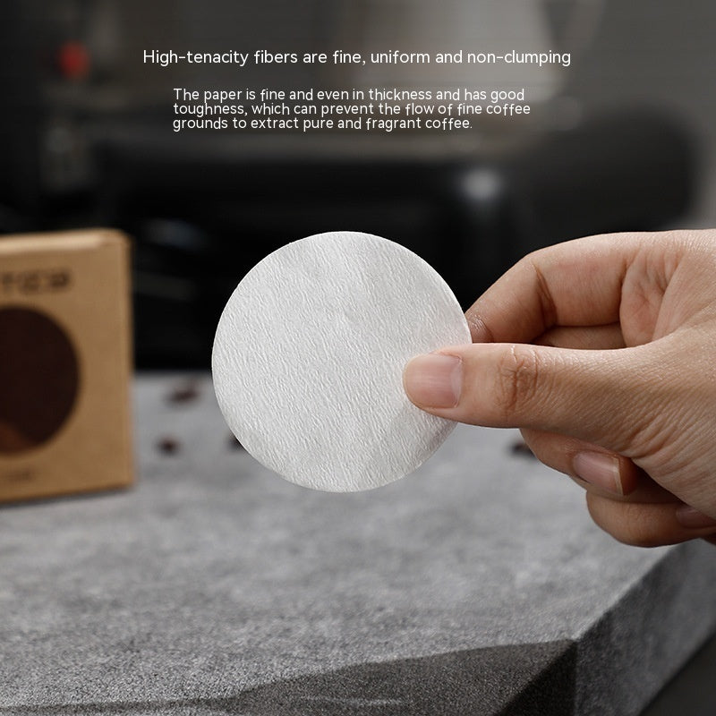 Coffee Filter Paper 58mm - 100 Sheets for Perfect Brews