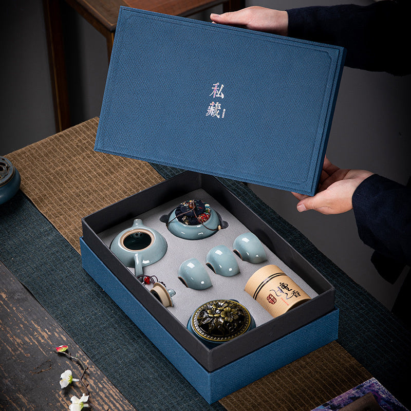 Ceramic Tea Set Gift Box