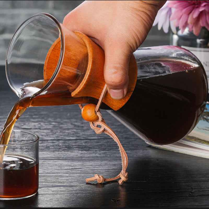 Convenient hand flush pot with filter CHEMEX